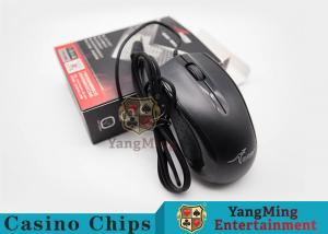 China Electronic Baccarat Gambling Systems Casino Optical Mute Wired Gaming Mouse wholesale