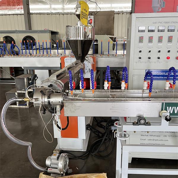 Quality Agriculture Irrigation PVC Pipe Production Line Garden Fiber Reinforced Hose Pipe Making Machine for sale