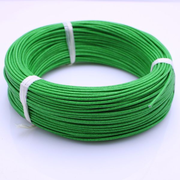 0.3mm 1.5mm 2.5mm Silicone Wire Cable Heat Resistant 300 Deg C Fiberglass Braided