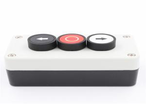 China White Red Black Three Push Button Electrical Switch With Up And Down Signal wholesale
