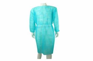 China Green Cloth Polyester Doffing Surgical Reinforced Gown wholesale