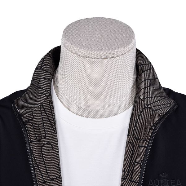 Sport Woven Men'S Hoodies Sweatshirts Black Embroidered 380 Grams 400 Grams