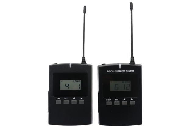 Quality 250KHz Wireless Audio Guide System 23 Channel Two Way Talkback for sale