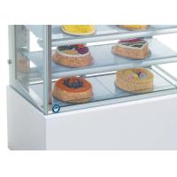 China Straight Angles ISO 720w Refrigerated Cake Display Cabinets for sale