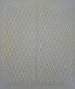 China White Extruded Polyethylene Mesh Sleeves Non Toxic Protective Mesh Netting on sale