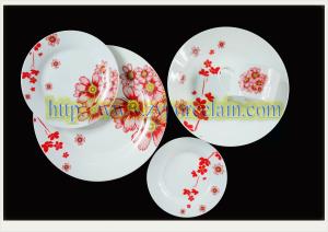 China 20pcs porcelian dinnerware set wholesale