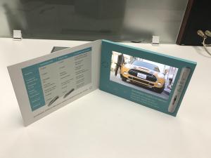 China A5 Size Video Business Card 5 Inch Economical With ROHS Certification wholesale