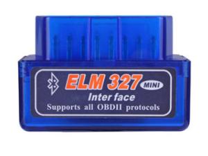 China Mini ELM327 V1.5 OBD2 Mini Obd2 Scanner Blue IOS Android System Supported wholesale