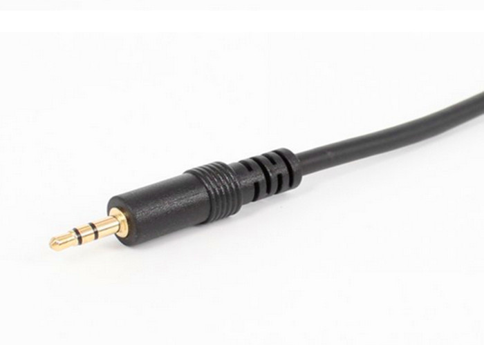 TRS Stereo Interconnect Audio Visual Cables OD 3.5 Mm Flexible Matt PVC Jacket