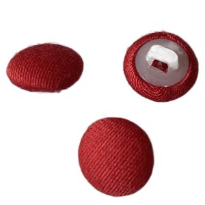 China 16L Fabric Covered Buttons With Plastic Shank Using On Sweater Shirt wholesale