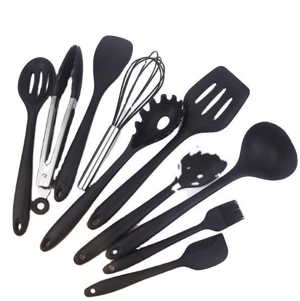 Quality Food Grade Silicone Kitchen Utensils Set Nonstick Gadgets 12pcs for sale