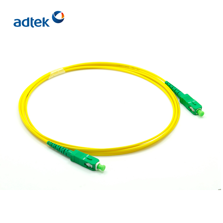 SC To SC Single Mode Fiber Patch Cord Simplex LSZH Patch Cord 2.0mm 3.0mm