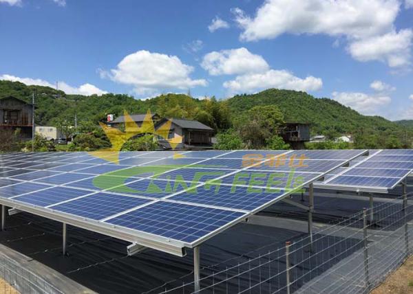 Quality 6005 - T5 Ballasted Solar Racking Systems JIS C8955:2017 for sale