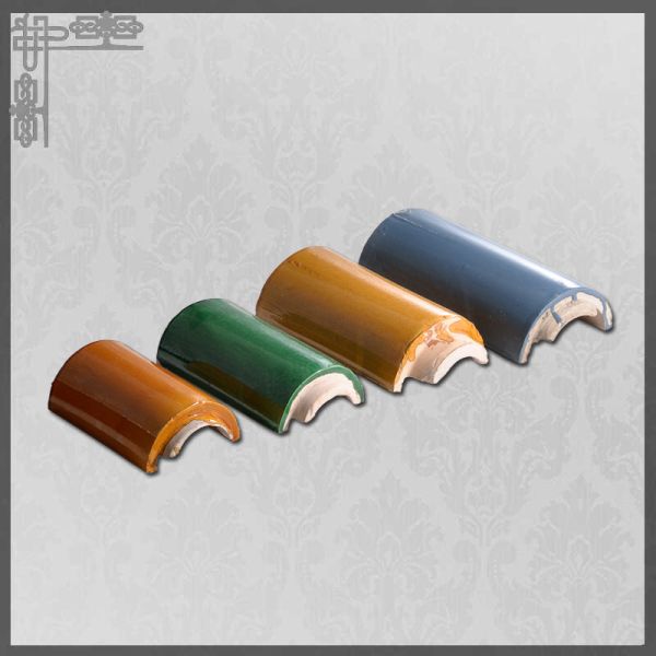 Chinese style gazebo glazed ceramic roof tiles