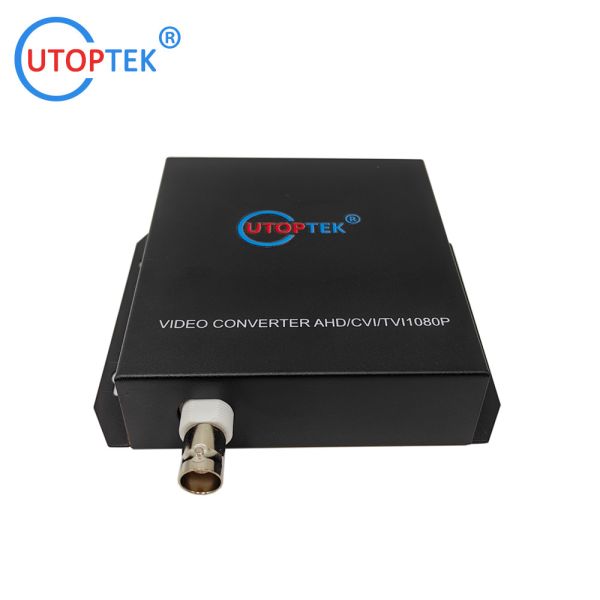 1ch Coaxial video+1Rs485 data to Fiber FC/SC/ST 20km HD-CVI/AHD/TVI 1080P Coaxial Fiber Video Converter