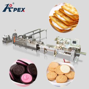 China Customized Cracker Cookies Forming Machine , Automatic Biscuit Making Machine wholesale