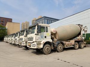 China Used Shacman Concrete Mixer Truck 12m³ Mixer Tanker M3000 Cabin 2020 Year Weichai Engine wholesale