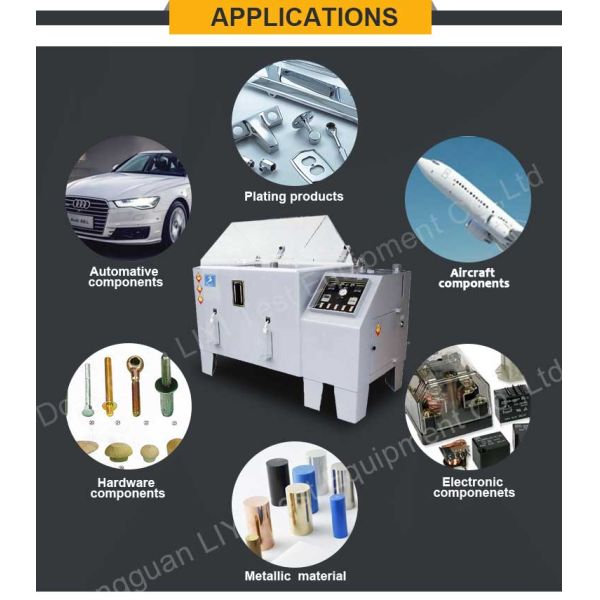 ASTM B117 Salt Resistant Corrosion Corrosive Resistance Salt Spray Testing Apparatus