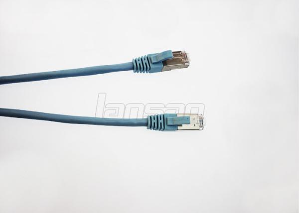 Quality Round Shape Cat5e RJ45 Cat5e Patch Cable Custom Length For Computer Networks for sale