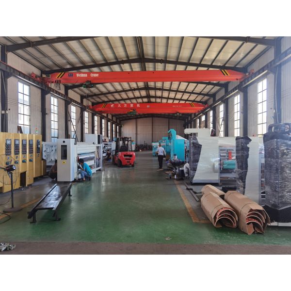 Corrugated Carton Paper Pizza Box Making Machine With Slotting And Die Cutting