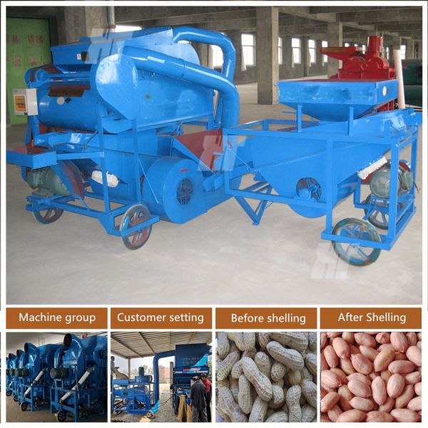 Automatic Peanut Sheller Groundnut Shelling Machine Peanut Processing Machinery