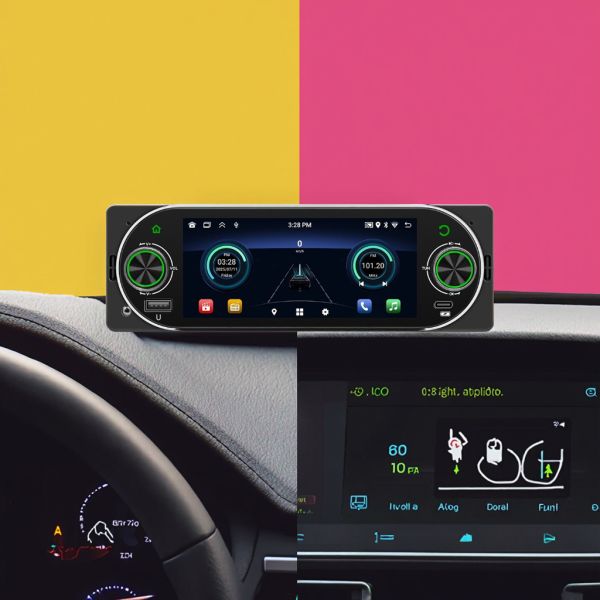 5006-J(AN-060) All-In-One Android Car Navigation Machine 5.1inch Carplay GPS Navigator Cross-Border 5.1inch Carplay Navigation