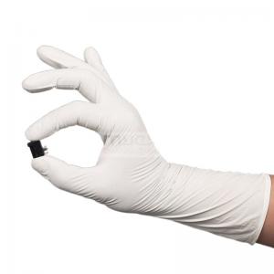 China 300mm / 12 Inch Cleanroom Nitrile Gloves For Class 100  ISO wholesale