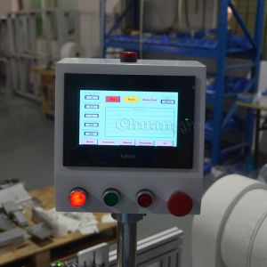 4500W Industrial Fabric Cutting Table , Industrial Ultrasonic Knife 0.8Mpa