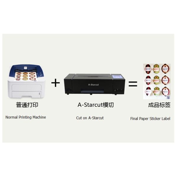 AStarcut Short -run A4 size Digital Label Cutter A-Starjet for Paper Sticker