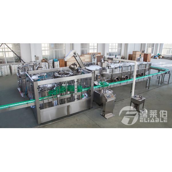 6000bph SUS316 Glass Bottle Filling And Capping Machine Rotary