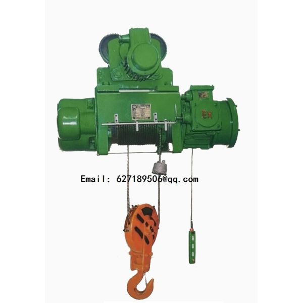 China crane6T BCD explosion proof electric hoist, hoist, wire rope electric Trigonella, dust explosion proof hoist