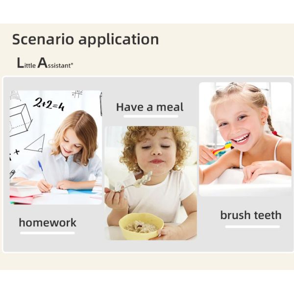 Home Decor Resin Yoga Hourglass Shaped Fruit Mini Hourglass Timer