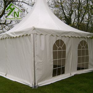 5x5m Assembled Outdoor Garden Wedding Event Pagoda Tent