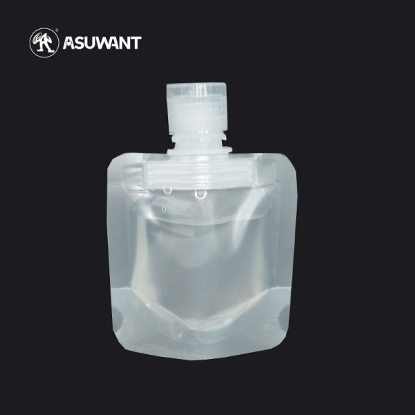 Customized Recycled Beverage Packaging Bag 200Ml 300Ml 500Ml Plasti Spout Pouch