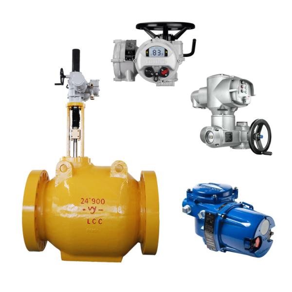 Quality A2000 Electric Axial Flow Control Valve Factory Customized Rotork Auma Limitorque Electric Valve Actuator Controller for sale