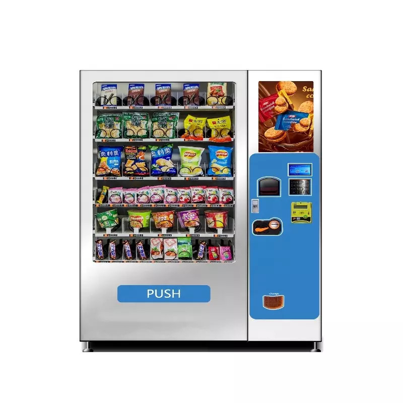 China Vending Machine Food Kiosk With Inbuilt Microwave Vending Machine wholesale