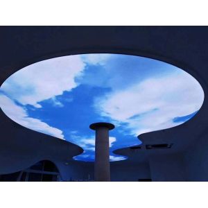 Ceiling 5m PVC Vinyl Sheet White Glossy Soft Stretched