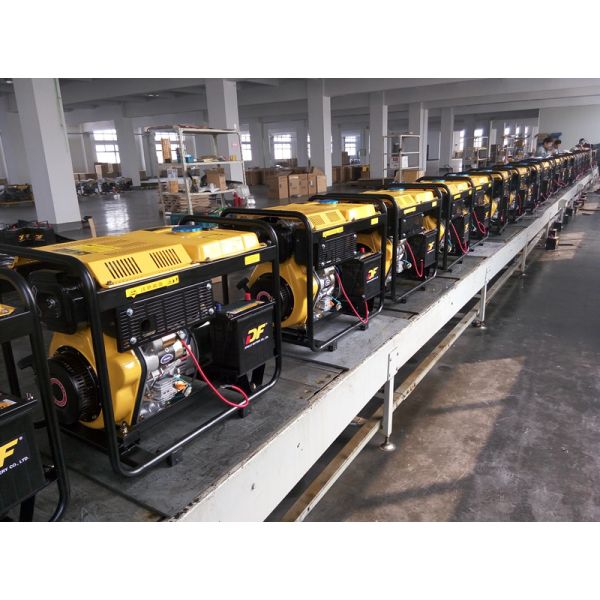 5KVA Open Frame Small Diesel Generators 100% Copper Wire For Home Use