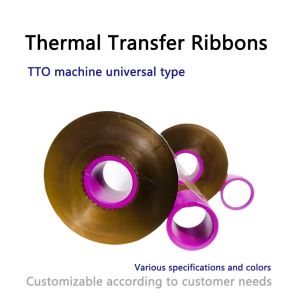 China Customizable Thermal Transfer Ribbons Solvent Resistant Barcode Ribbon Roll wholesale
