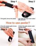 3pcs Stainless Steel Garlic Press Rocker Crusher ODM Available