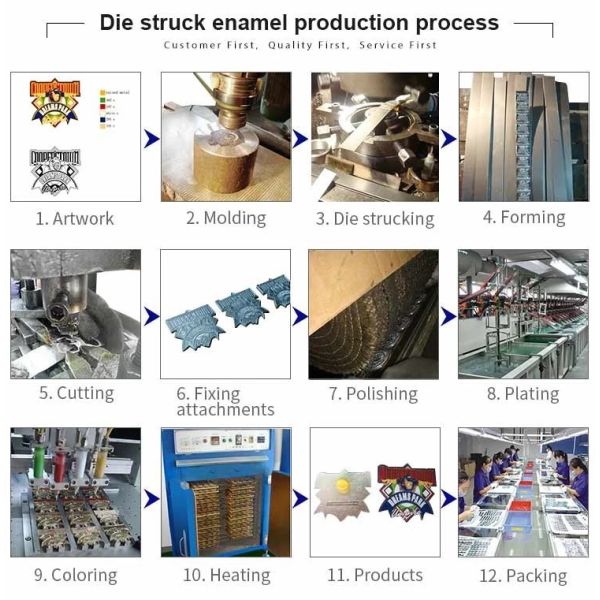 Lapel Metal Badge Custom Hard Enamel Pins