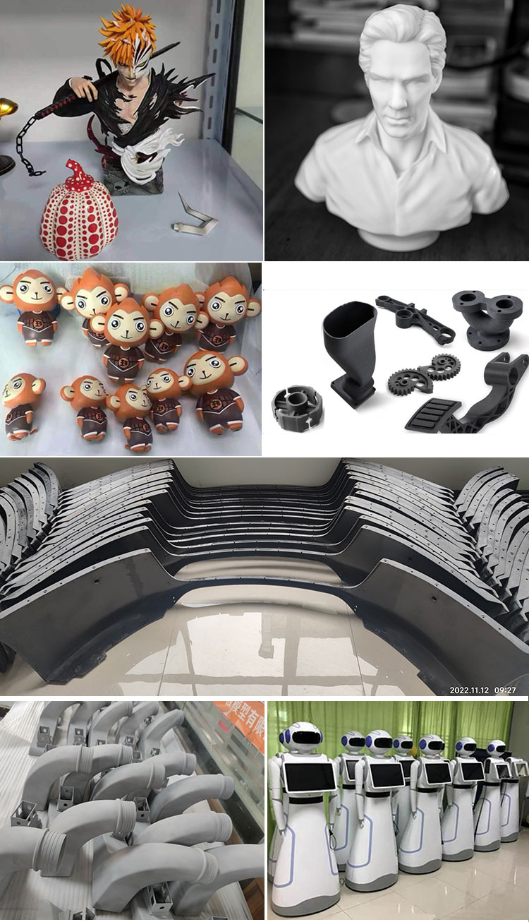 3d Printed Custom Plastic Parts Abs Nylon User Friendly For Appliances