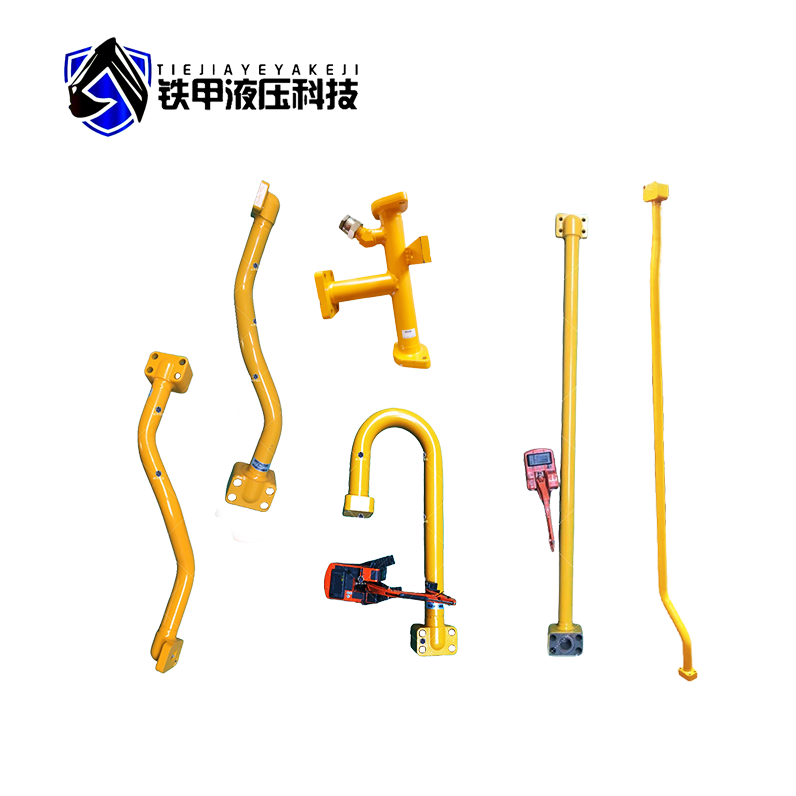 Hyundai R305 Excavator Iron Pipe Distributor Bucket Pipe Oil Inlet Pipe