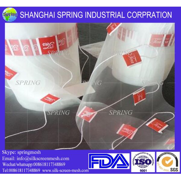 Empty PET mesh tea bag for sale/filter bags