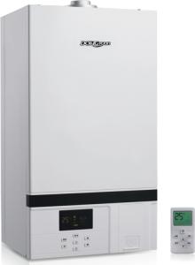 China Remote Easy Control Wall Hung Gas Boiler For Heating And Hot Water Supply on sale