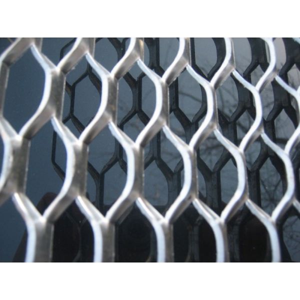 Mild / Low Carbon Steel Galvanized Steel Expanded Metal Wire Mesh Diamond Hole