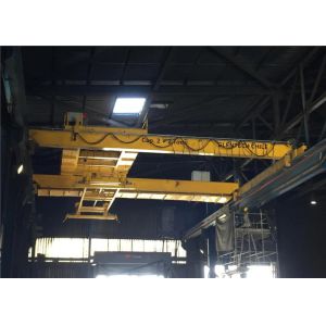 Long Life Double Girder Overhead Cranes , Electric Overhead Travelling Crane