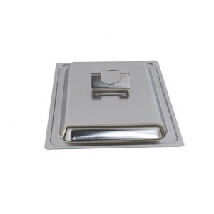 China Cold Buffet Tray Display Tray with Lid Nickel Plated Custom Stainless Steel Food wholesale