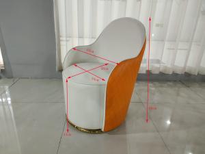 Velvet Upholstery 19kgs Wrought Iron Sofa Set