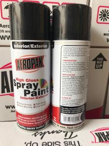 China Aeropak Custom Automotive Aerosol Spray Paint With Weather Resistance wholesale